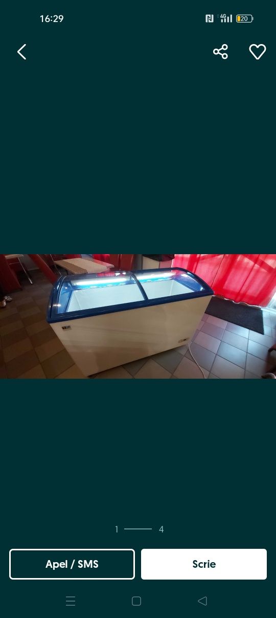 Dozator și vitrine frigorifice
