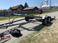 Platforma remorca auto 2 axe 2000 kg
