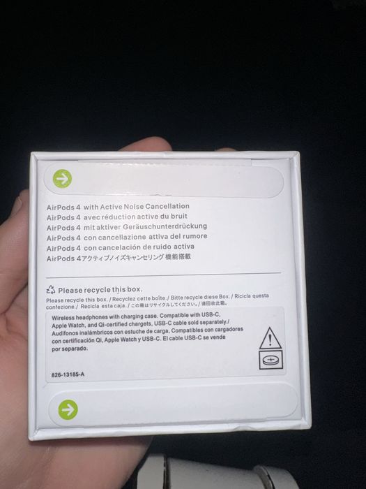 airpods gen 4 anc (active noise cancelling)