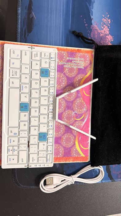 Клавиатура портативная для телефона/планшета