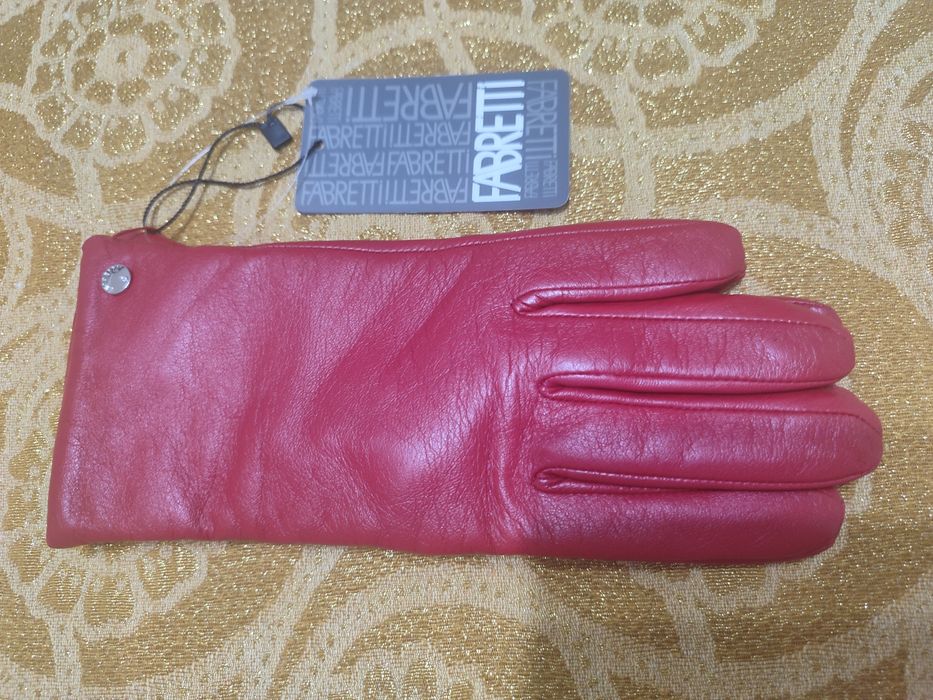 Перчатки женские натуральная кожа ягненка