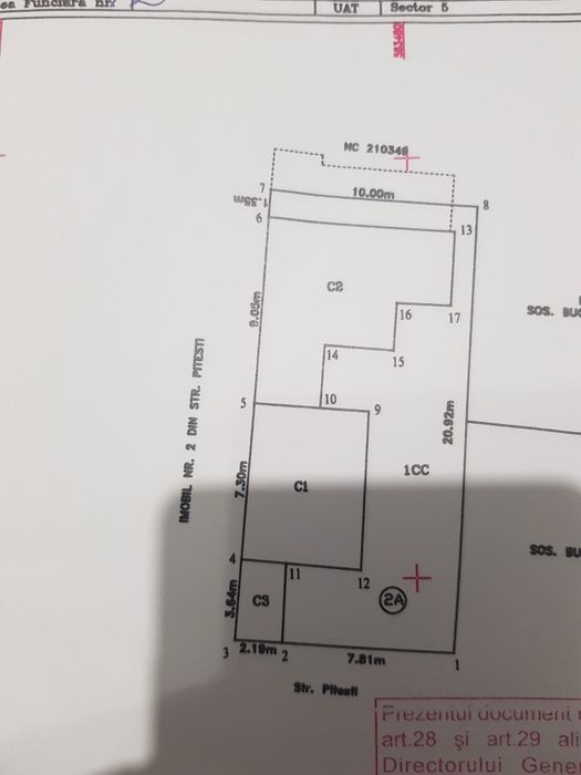 Casa la curte -211mp - sector 5