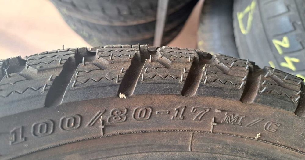 Set anvelope moto 100/80 R17 cu 130/70 R17 Urban Master Snow