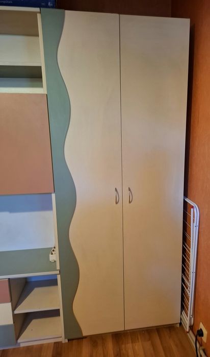 Комплект секция, гардероб, ракла и легло