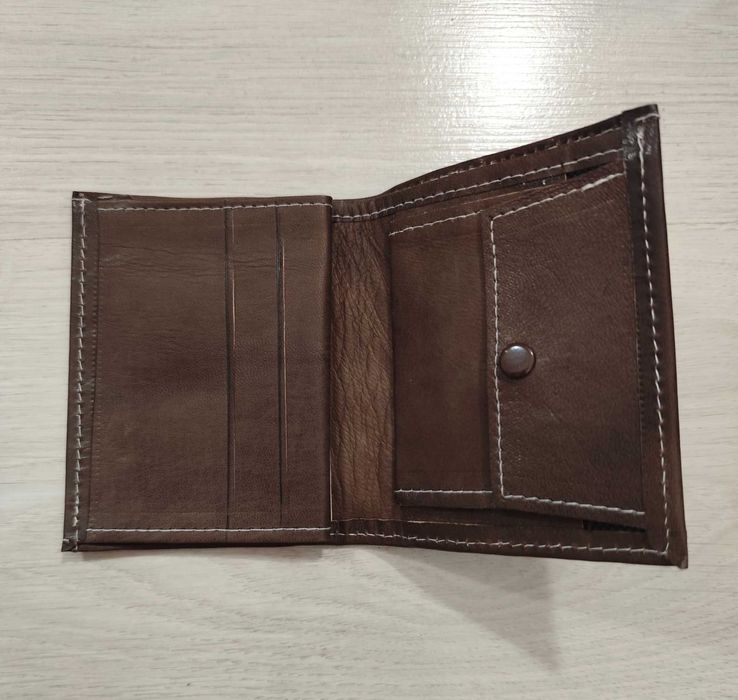 Промоция - 70%Най доброто Нов Портфейл истинска камилска кожа портмоне