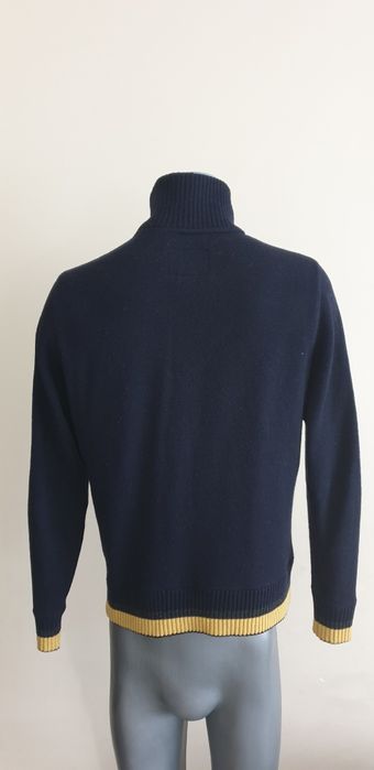 WOOLRICH Made in Italy Wool/Cotton Full Zip Mens  Size M  Цял Цип!