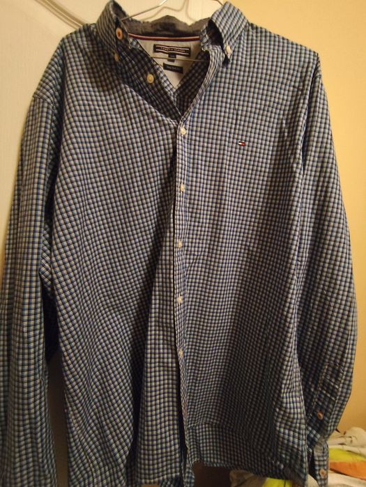 Мъжка риза с дълъг ръкав Томи Хилфигер ХХЛ