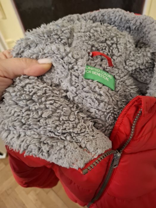 Зимно яке момче Benetton 6-7 г. и 7-8 г.
