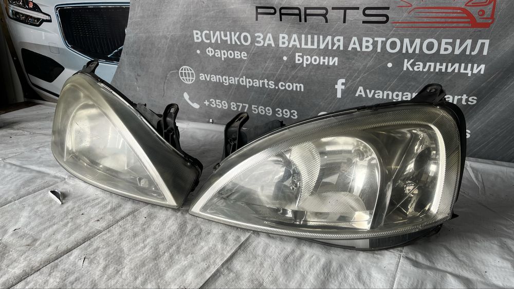 Ляв и десен фар Opel Corsa C/Combo 2000-2010