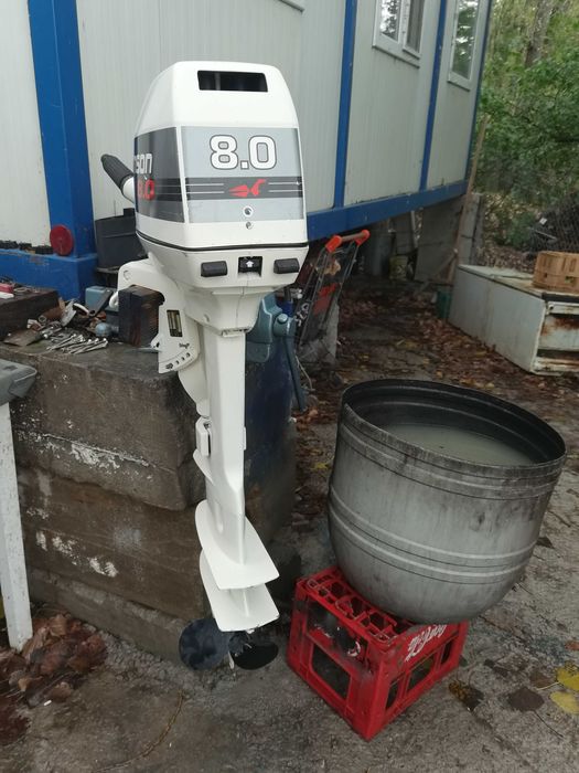 Мотор за Лодка-Извънбордови двигател, марка-Johnson-8кс
