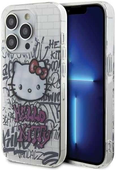 Гръб Hello Kitty IML за iPhone 14 Pro Max, 14 Pro, 13 Pro Max, 13 Pro