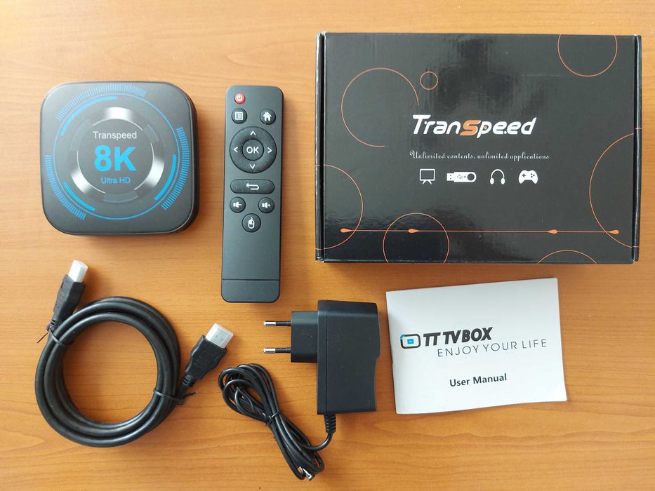 Мултимедиен плеър Transpeed Allwinner H618 Android 12 TV BOX
