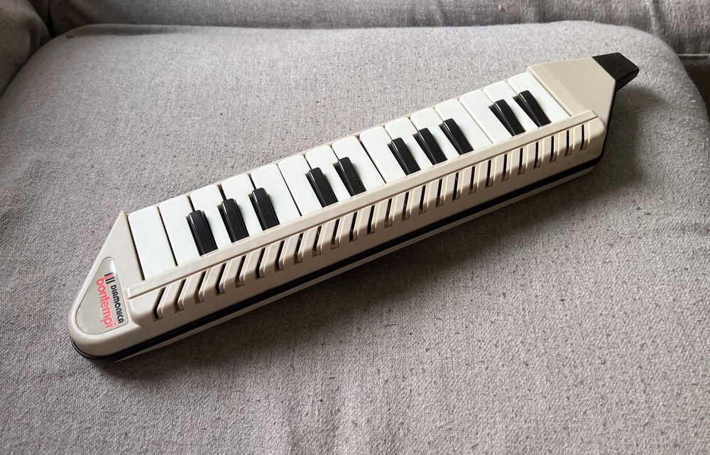 Bontempi Diamonica instrument de suflat cu clape - Italia - vintage