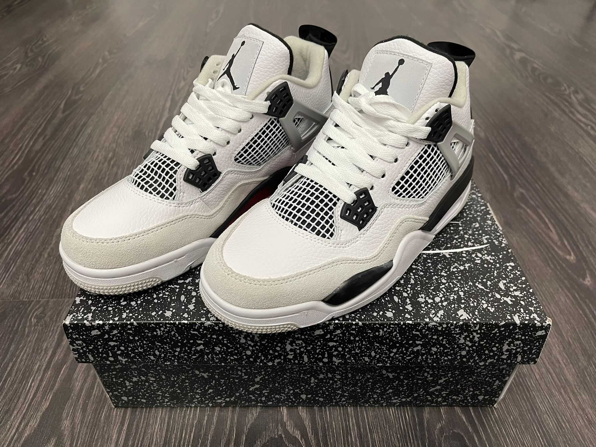 Jordan 4 Military Black LUXURY l Full Box