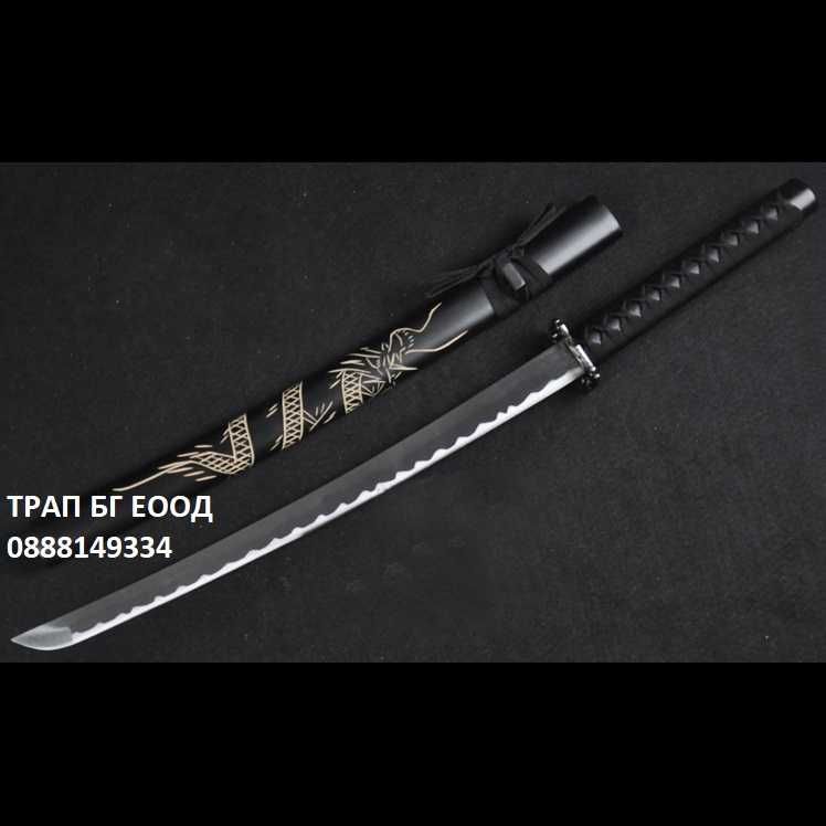 Катана Комплект от 3 бр. с подарък поставка Katana Самурайски меч