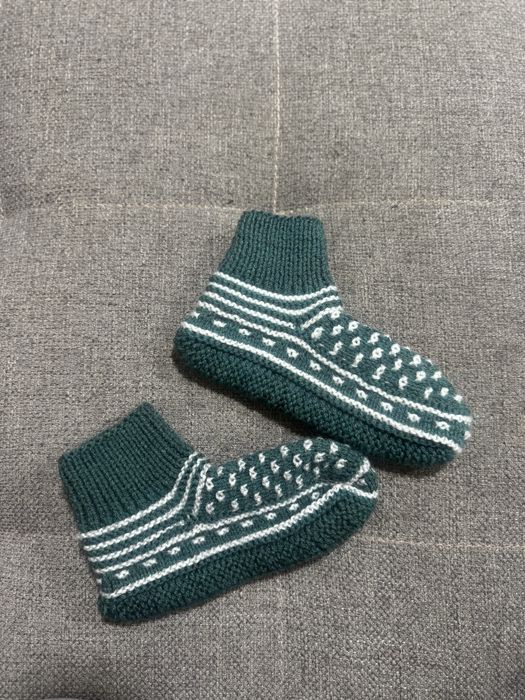 Вязанные носки размера 37/38
