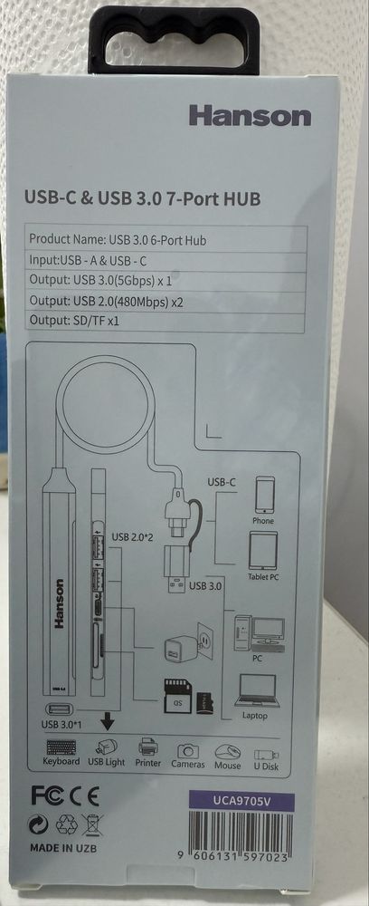 Usb port hub переходник