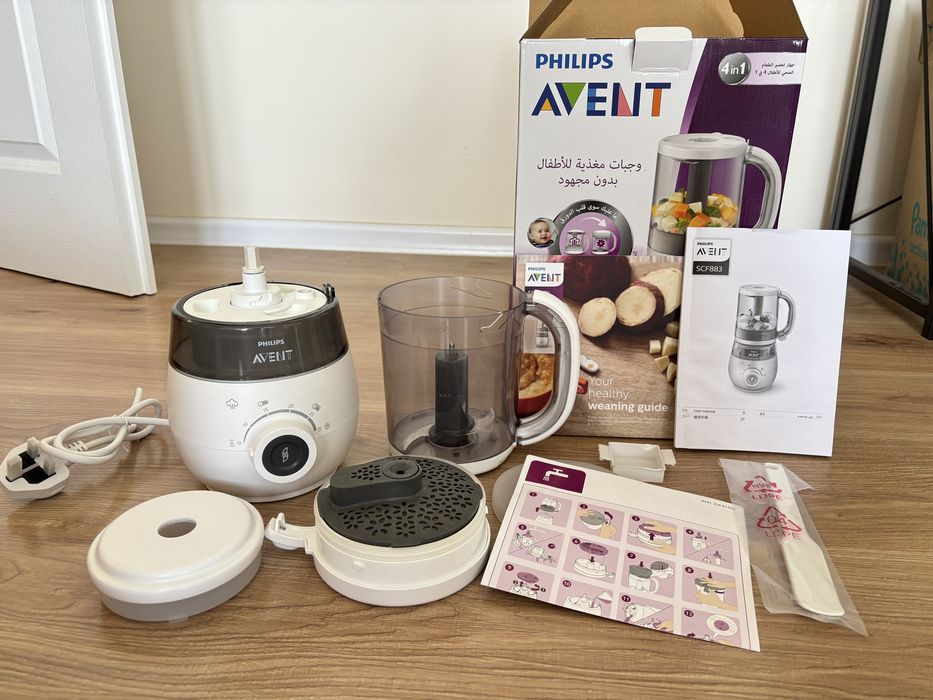 Philips 4 in 1 комбиниран уред за бебешка храна
