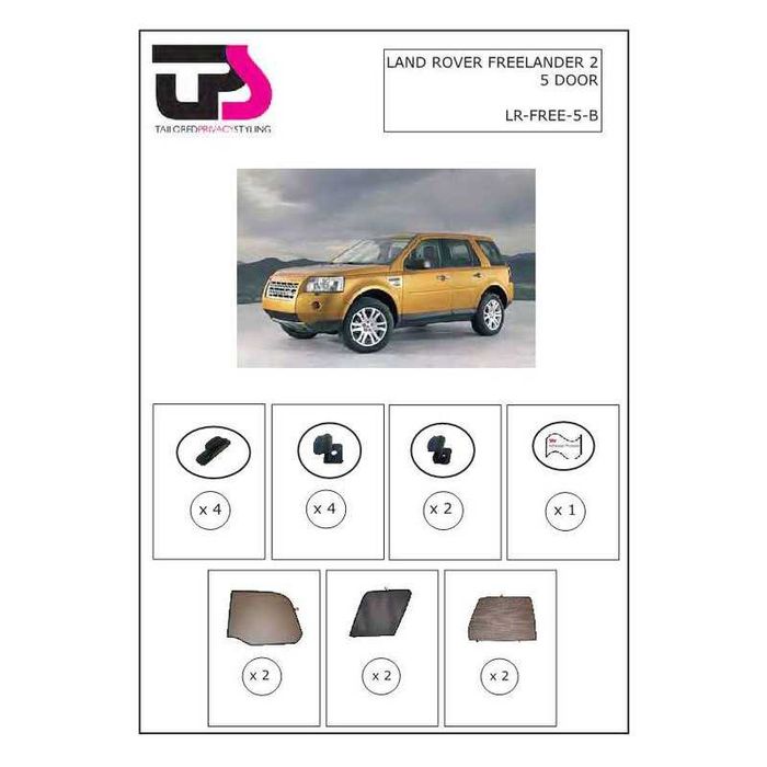 Комплект сенници за автомобил Car Shades, 6, 4 и 2бр комплекти щори за