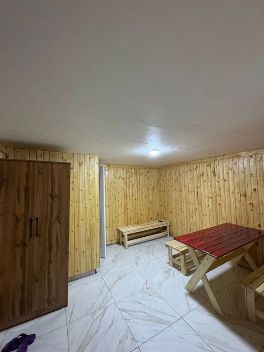 Новая чистая баня