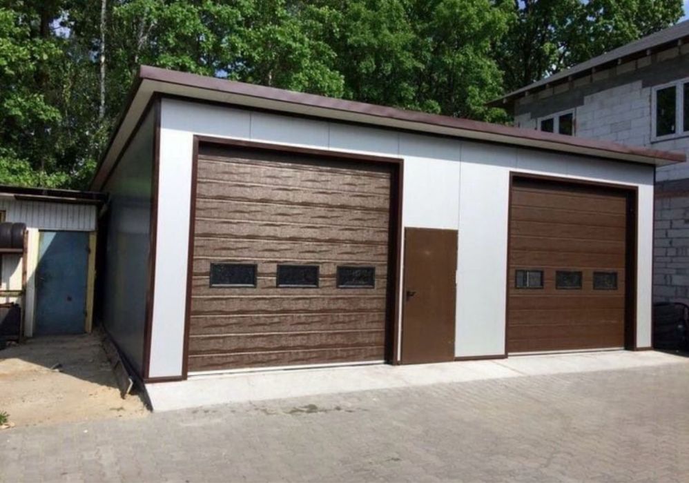 Garaje metalice pe structura ideale pentru masina