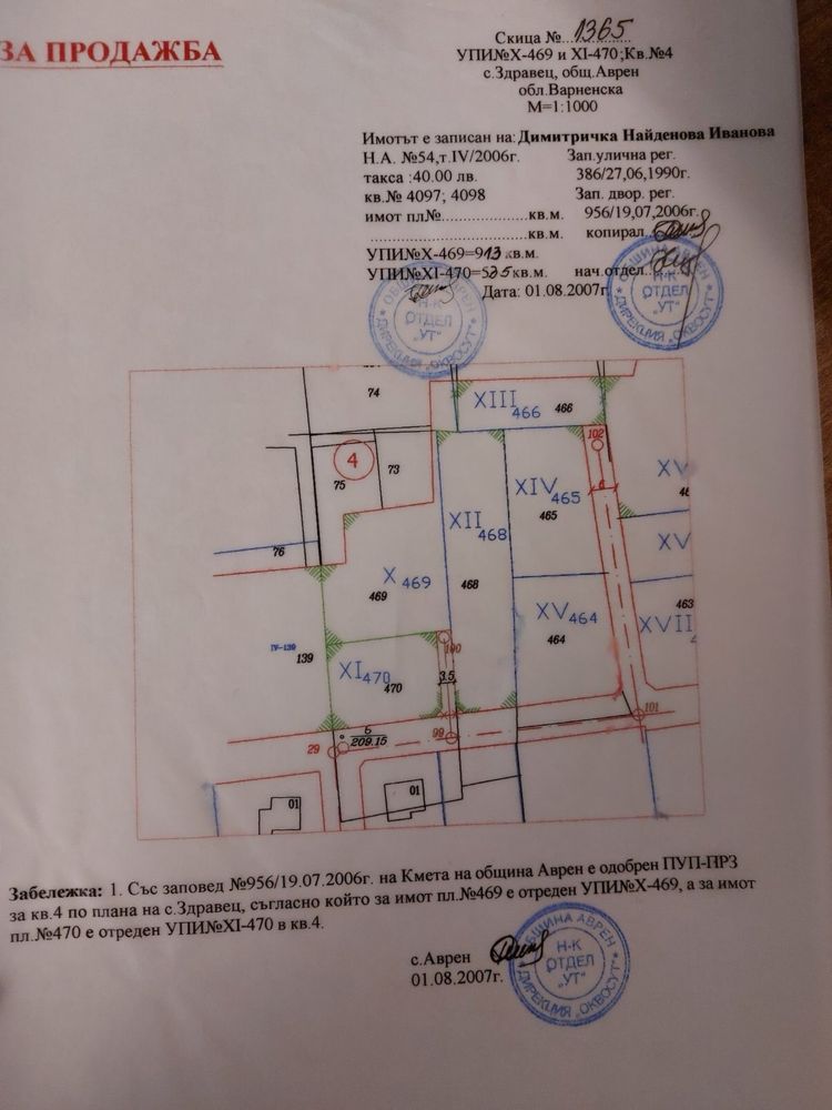 Парцел за къща Варна.Здравец. От собственик