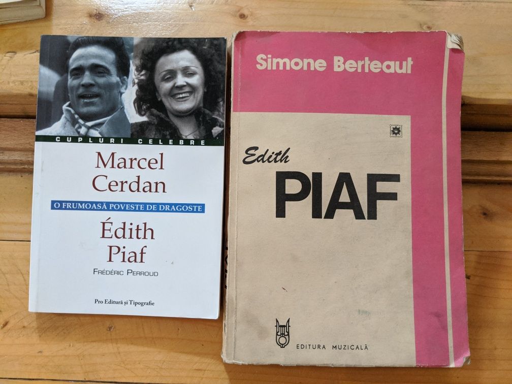 2 cărți despre Edith Piaf