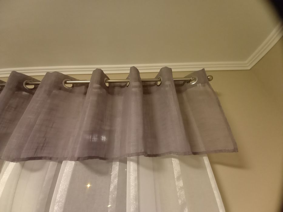 Draperii de decor, pt o sina sau bara de 3 m