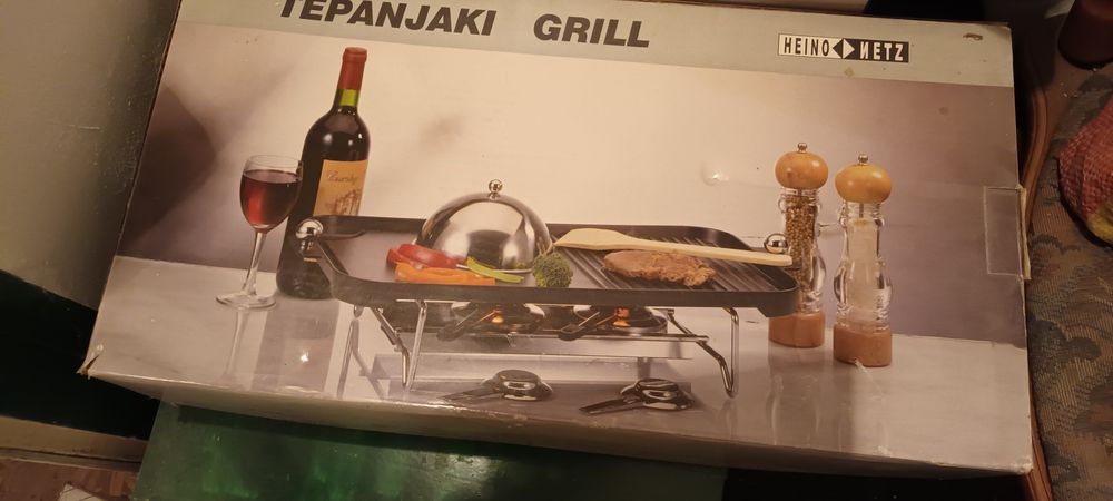 Grill la foc gaze nou nouț.