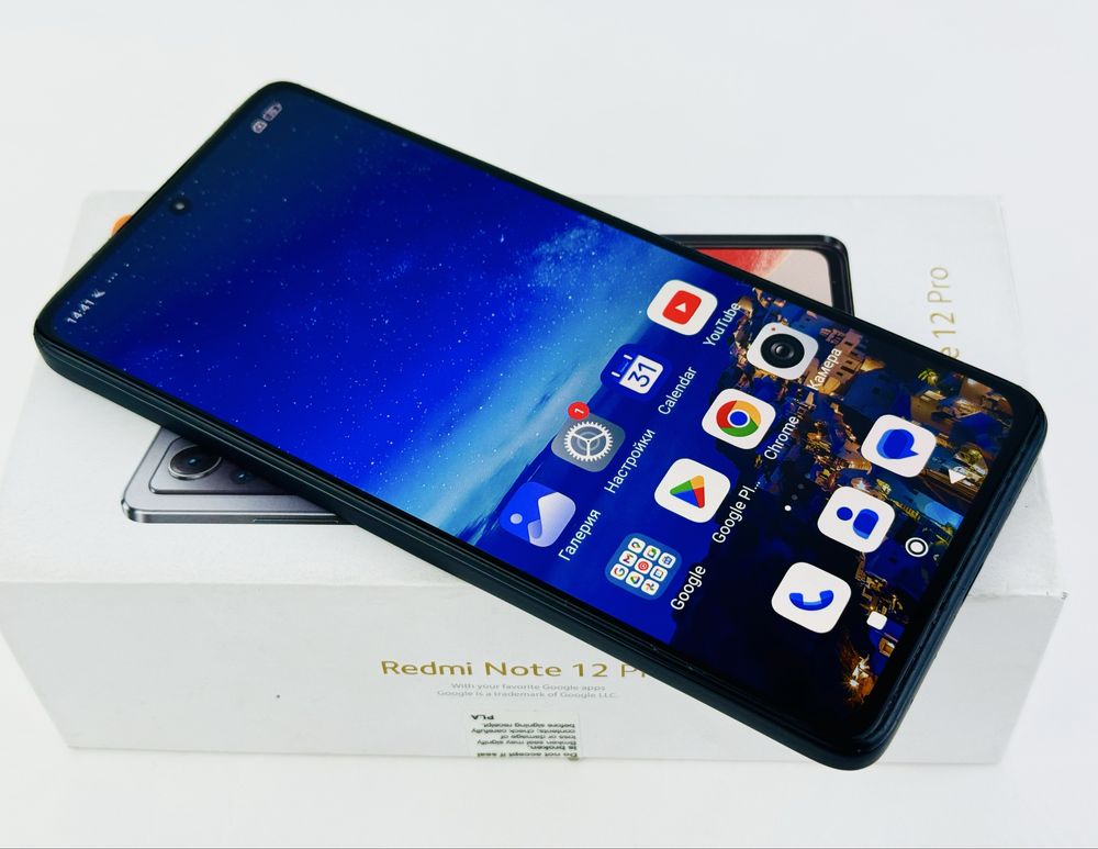 Xiaomi Redmi Note 12 Pro 256GB 8RAM Black Перфектен! Гаранция!