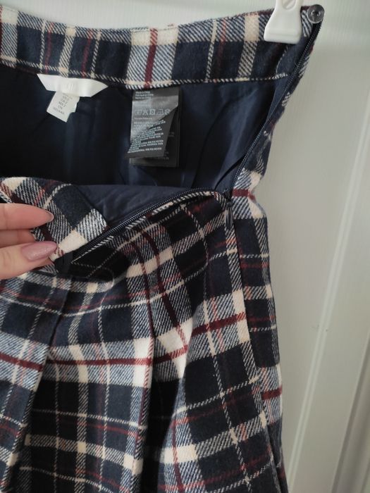 Fusta cu pliuri H&M stofa XS