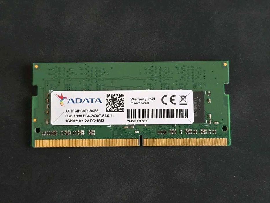 Memorie Laptop Adata 8Gb DDR4 2400Mhz AO1P24HC8T1