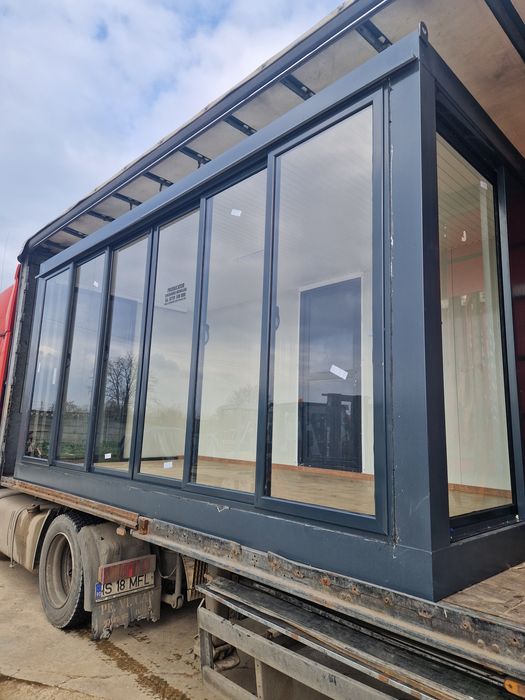 Containere tip terasă vitrină container birou sanitar locuit magazin