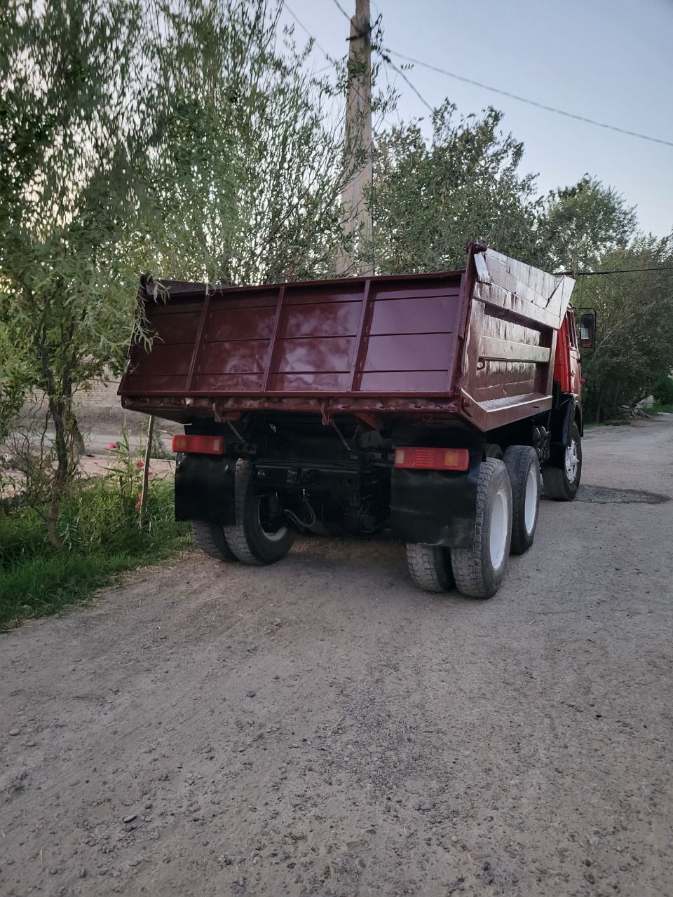 Kamaz samosval 1989