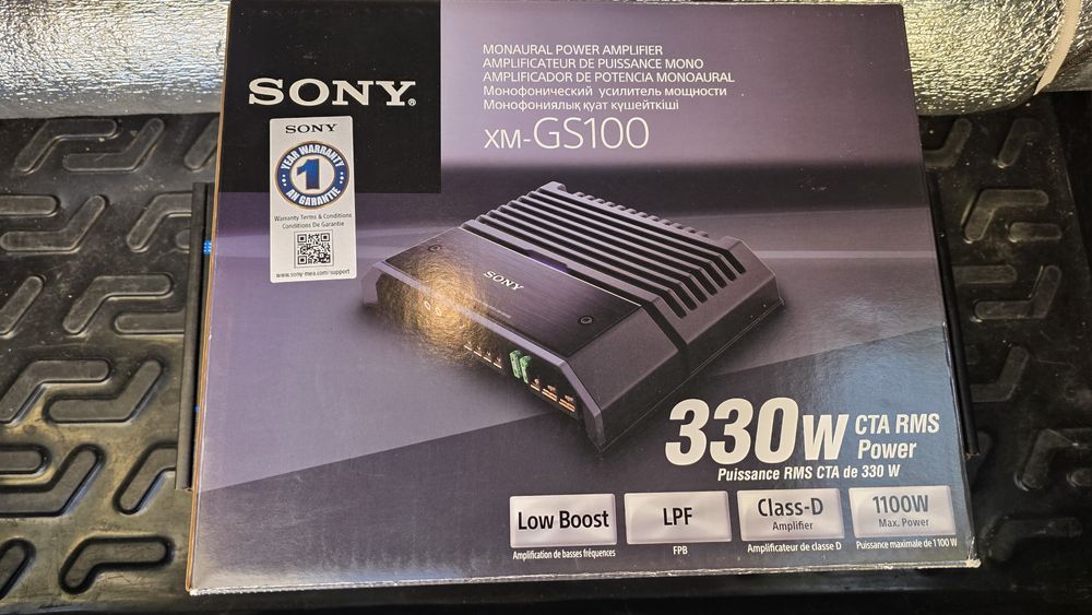 Продам моноусилитель SONY XM-GS100