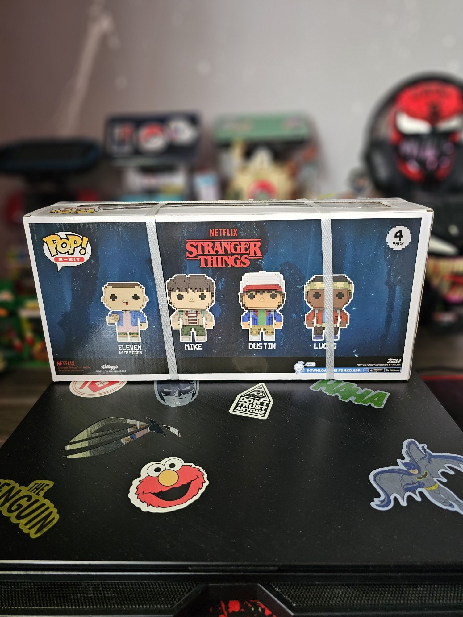 Set 4 figurine funko pop netflix strangers things sigilat