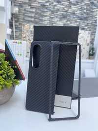 Husa Ultra Slim Kevlar Carbon Neagra - Samsung Fold 4