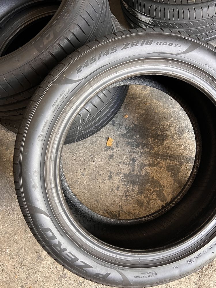 4 anvelope vara 245/45/18 , Pirelli , DOT 2022 !