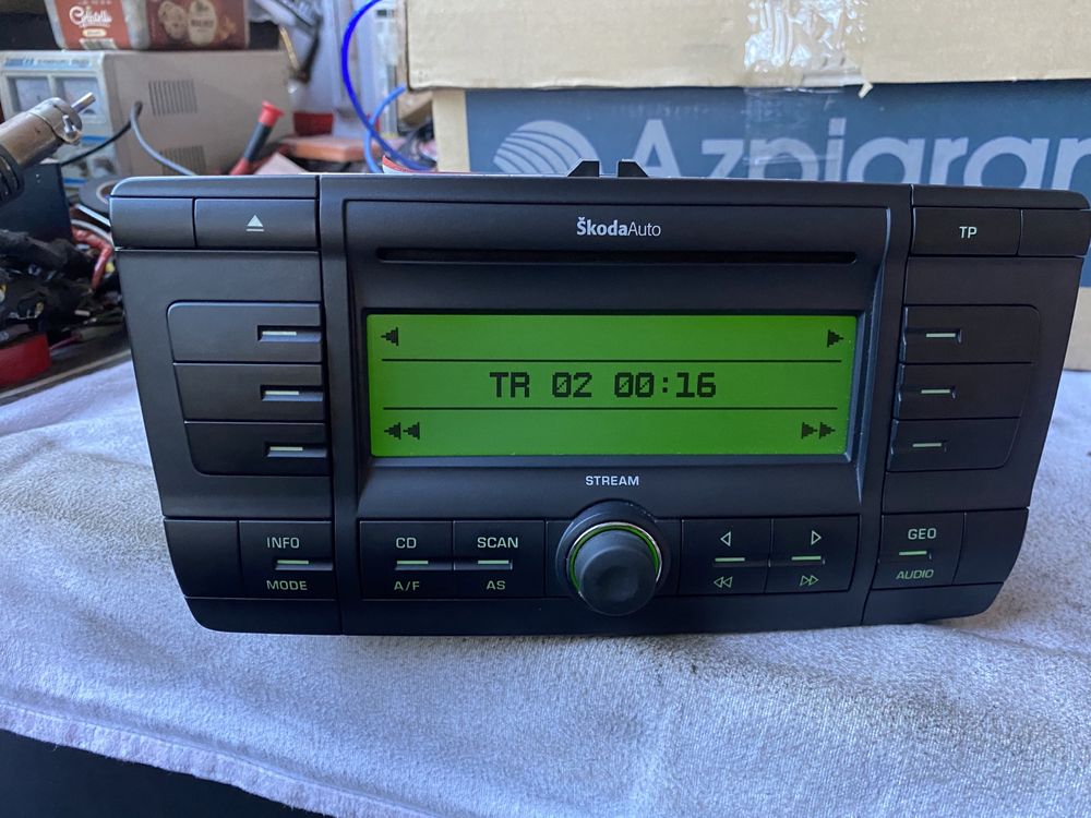 Radio cd, Aux,bluetouth Skoda Octavia, Fabia, Yeti, Rapid