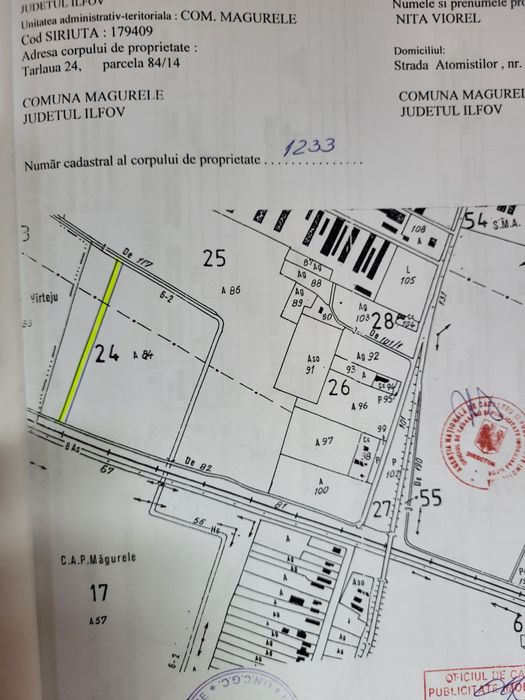 Teren Magurele Ilfov