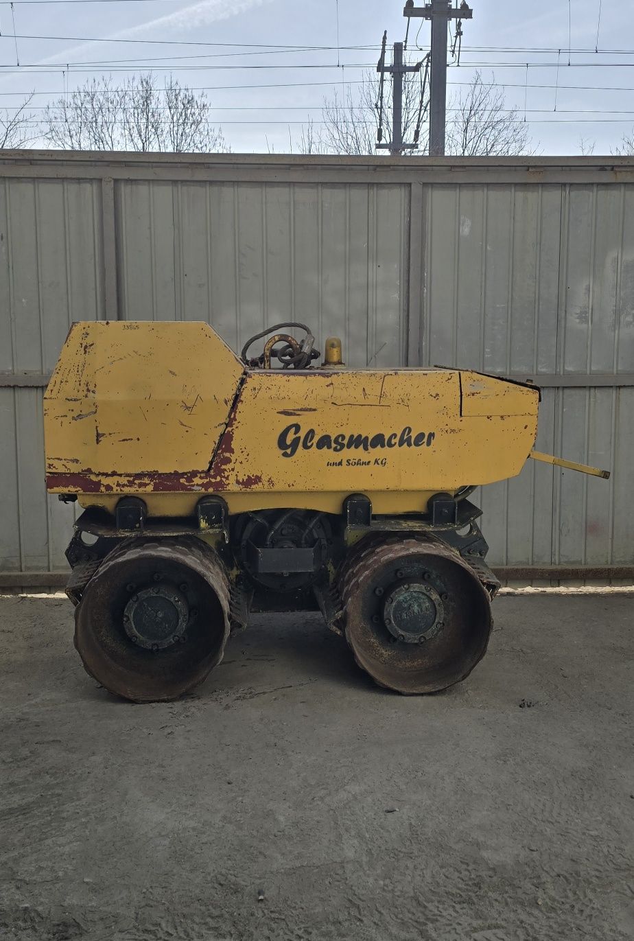 Cilindru compactor Ammann și Mikasa  motor diesel Hatz și Yanmar