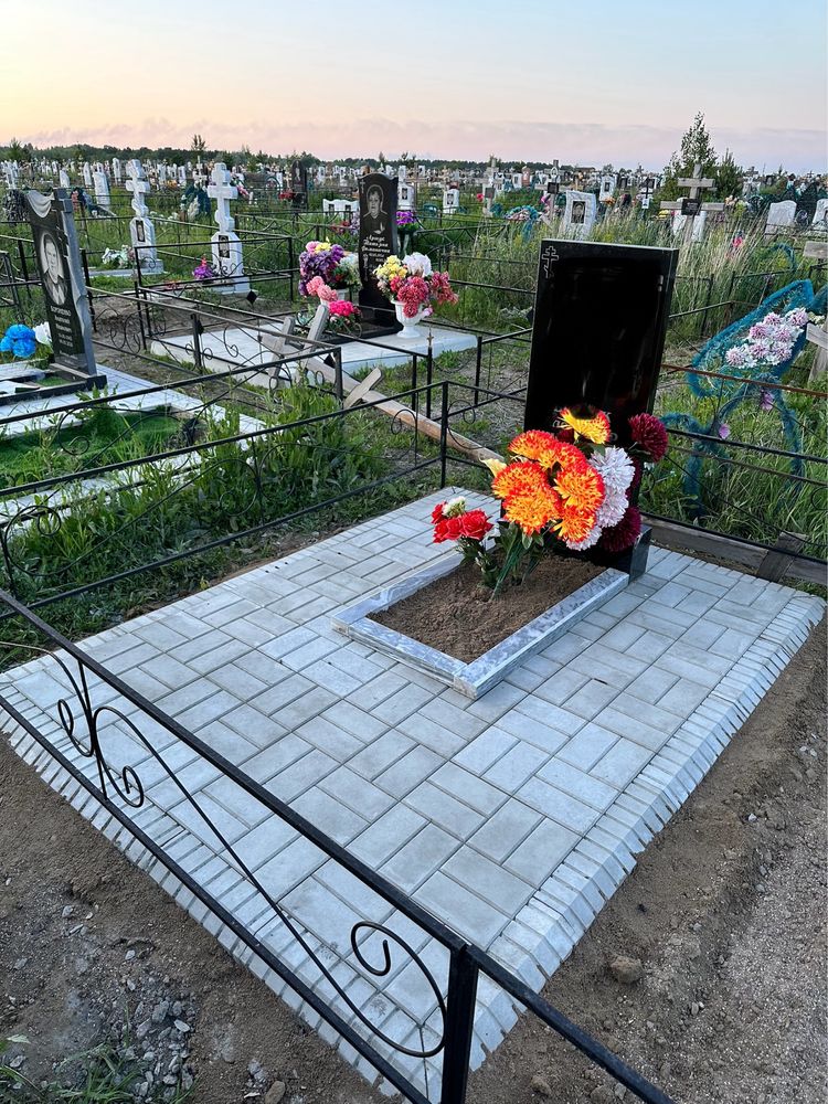 благоустройство мест захоронений