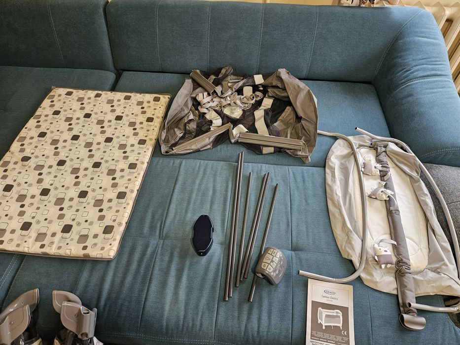 Бебешка кошара Graco - Contour Electra, Little Adventures