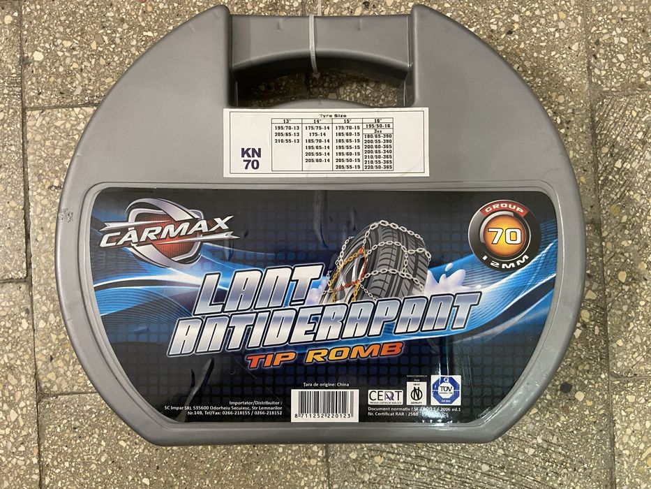 Lanturi antiderapante noi marime universala (Logan, Sandero, Clio)