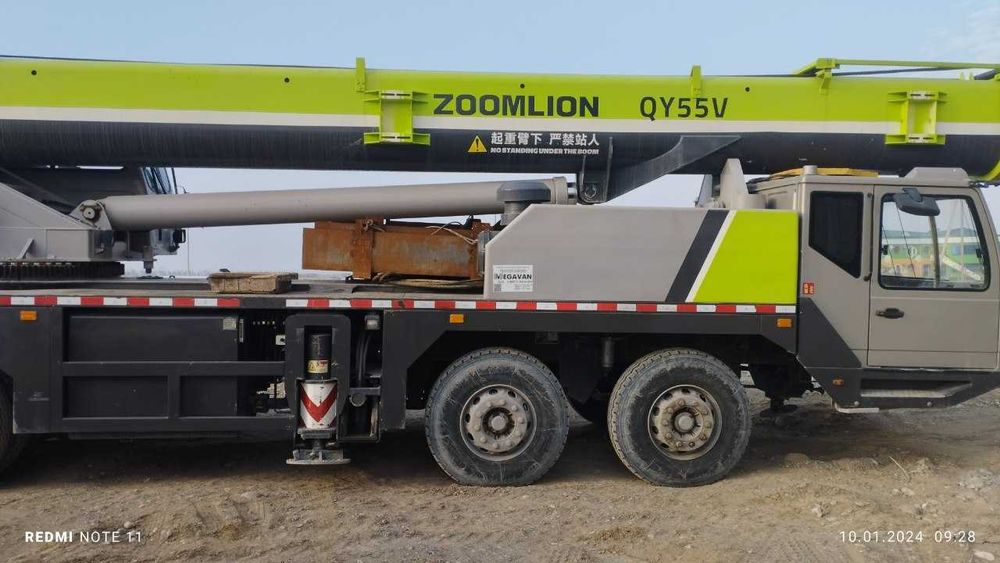 Услуги автокрана г/п 55 тонн в Ташкентской области