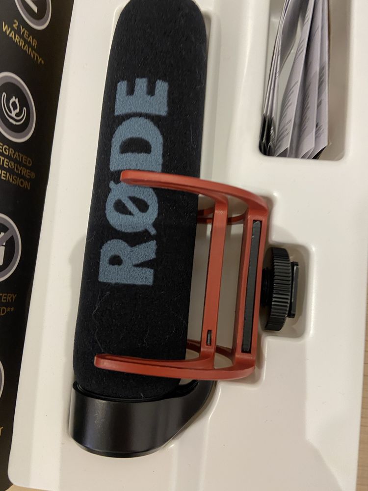 Микрофон Rode VideoMic Go + ветробран Deadcat Go