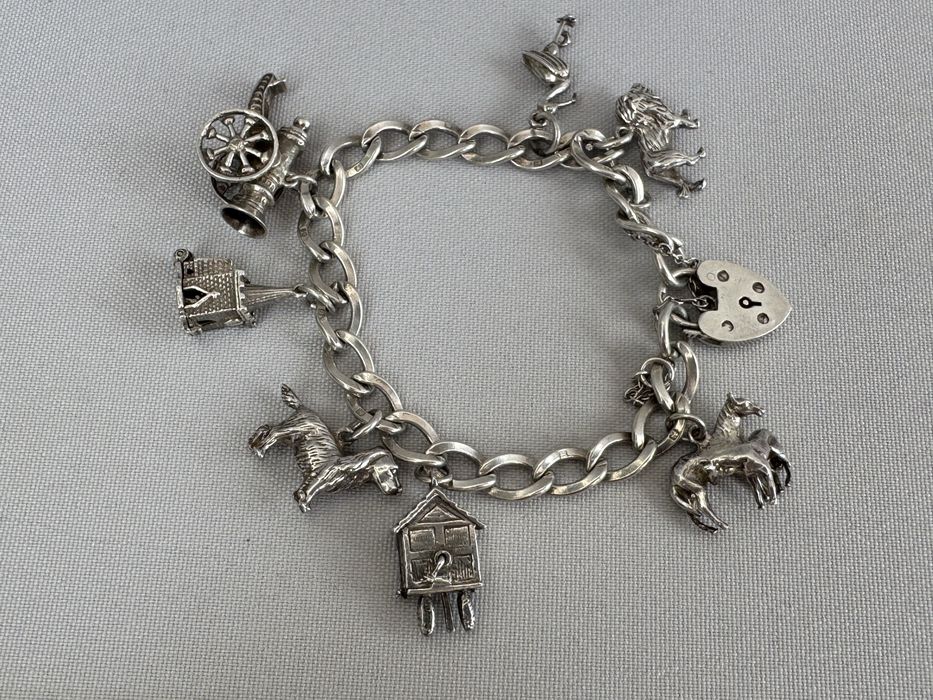 Bratara englezeasca din argint