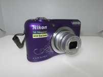 Nikon Coolpix A10 страхотен малък лилав в фотоапарат отлично състояние