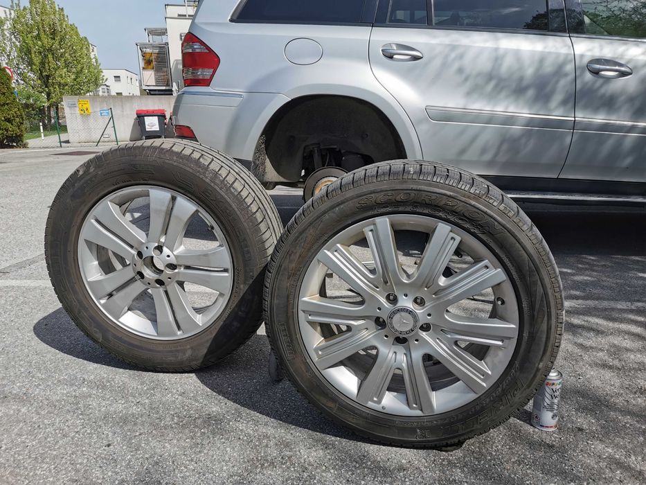 OMB Джанти 8,5Jx19 ET62 с Pirelli Scorpion  +4летниPetlas