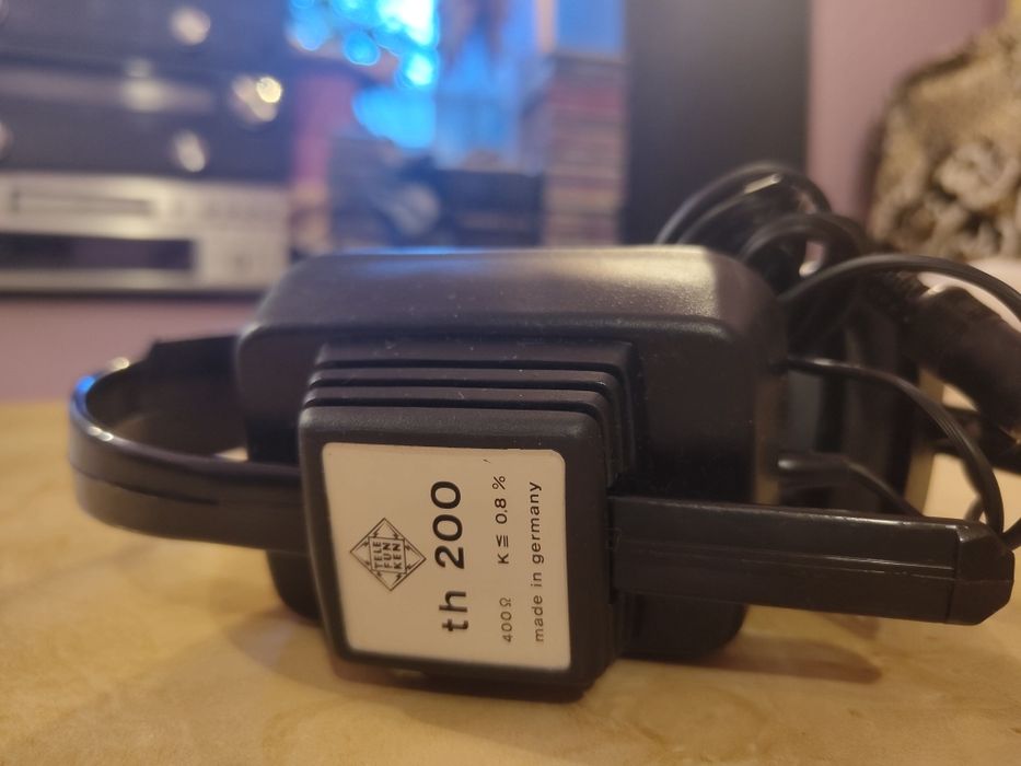 Căști Telefunken HiFi stereo TH200 vintage 1973